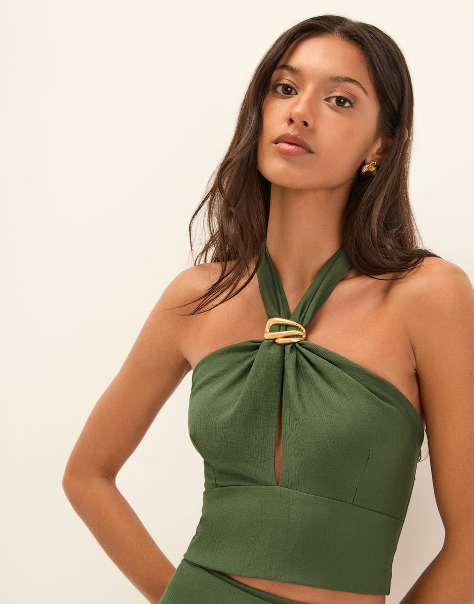 Taylor Halter Top - Free Bird XS