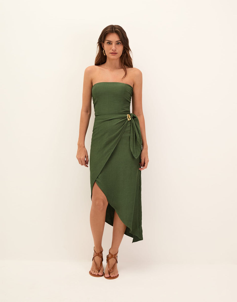 Noa Midi Dress - Free Bird XS