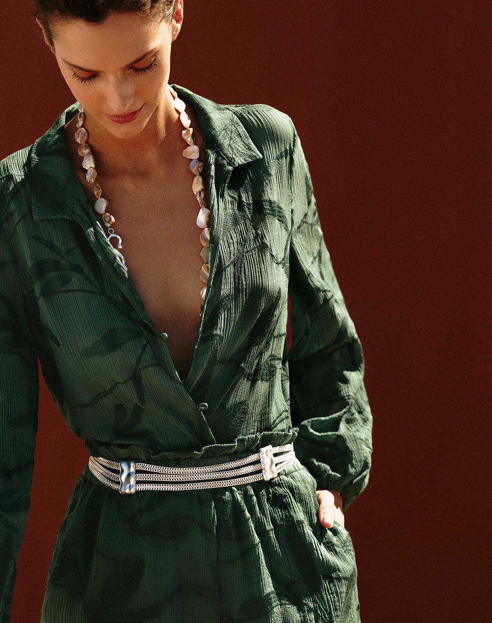 Kinsley Blouse - Printed Free Bird XS