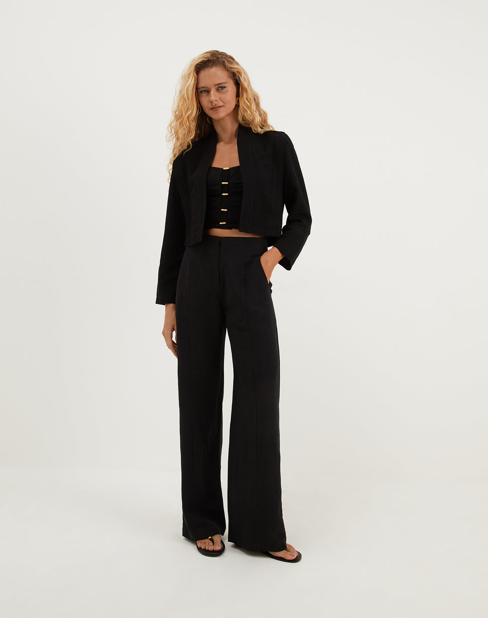 Malu Short Jacket - Black XS