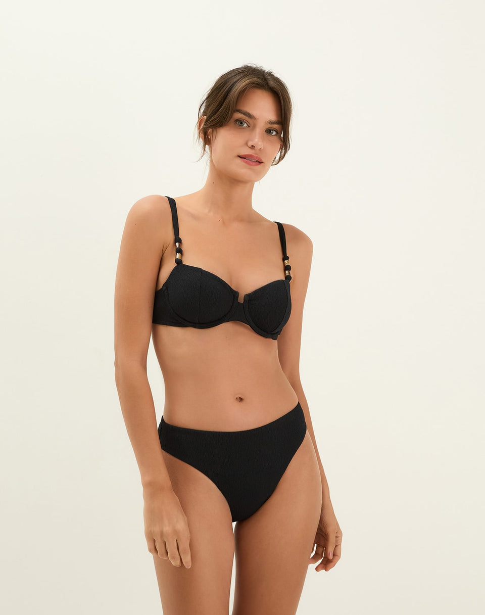 Firenze Milos Nissi Top - Black XS