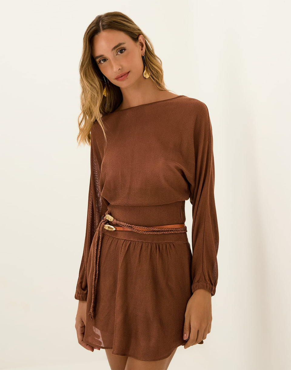 Knit Lena Short Dress - Devotion XS