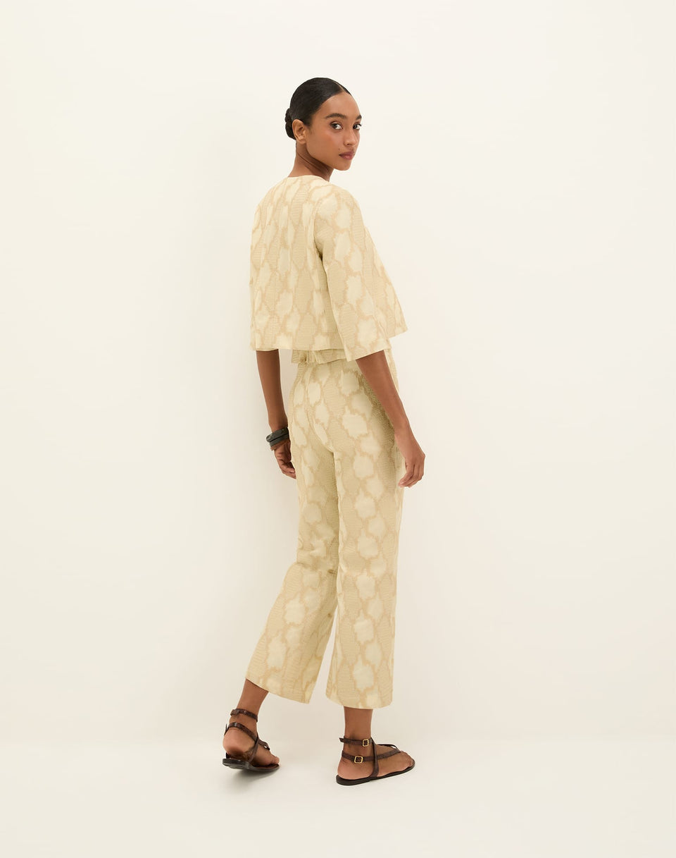 Coen Short Jacket - Embroidered Glitz XS