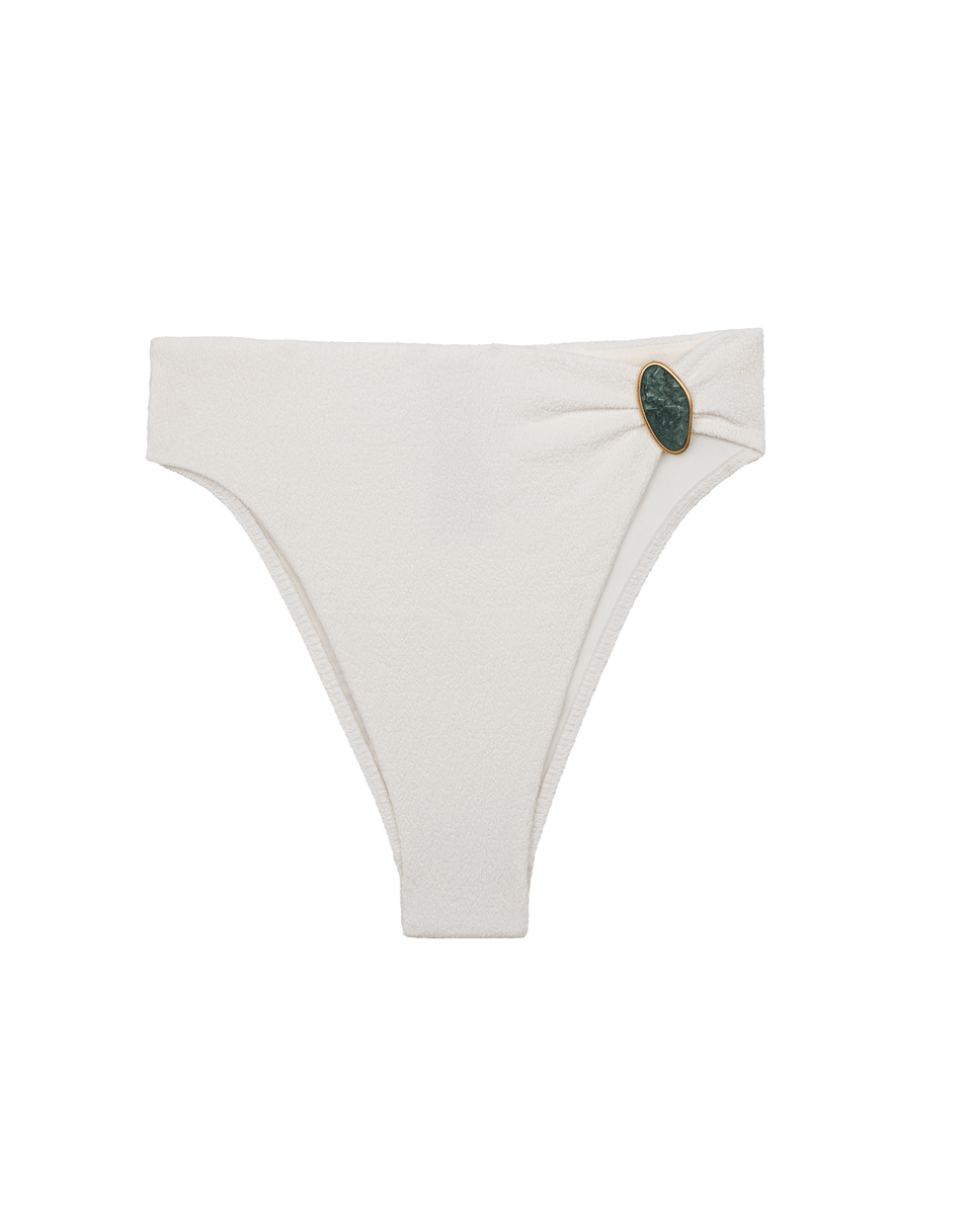 Firenze Petra Gigi Hot Pant Bottom - White Brazilian / XS