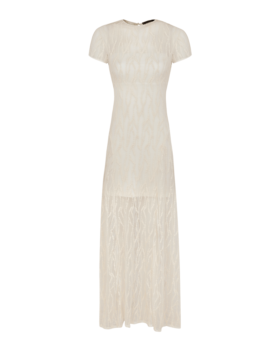Quinn Long Dress - Off White XS