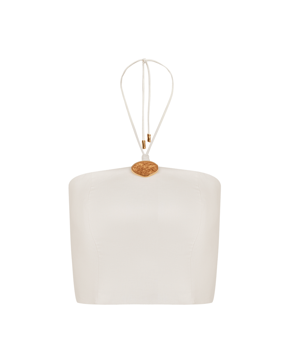 Arden Top - Off White XS