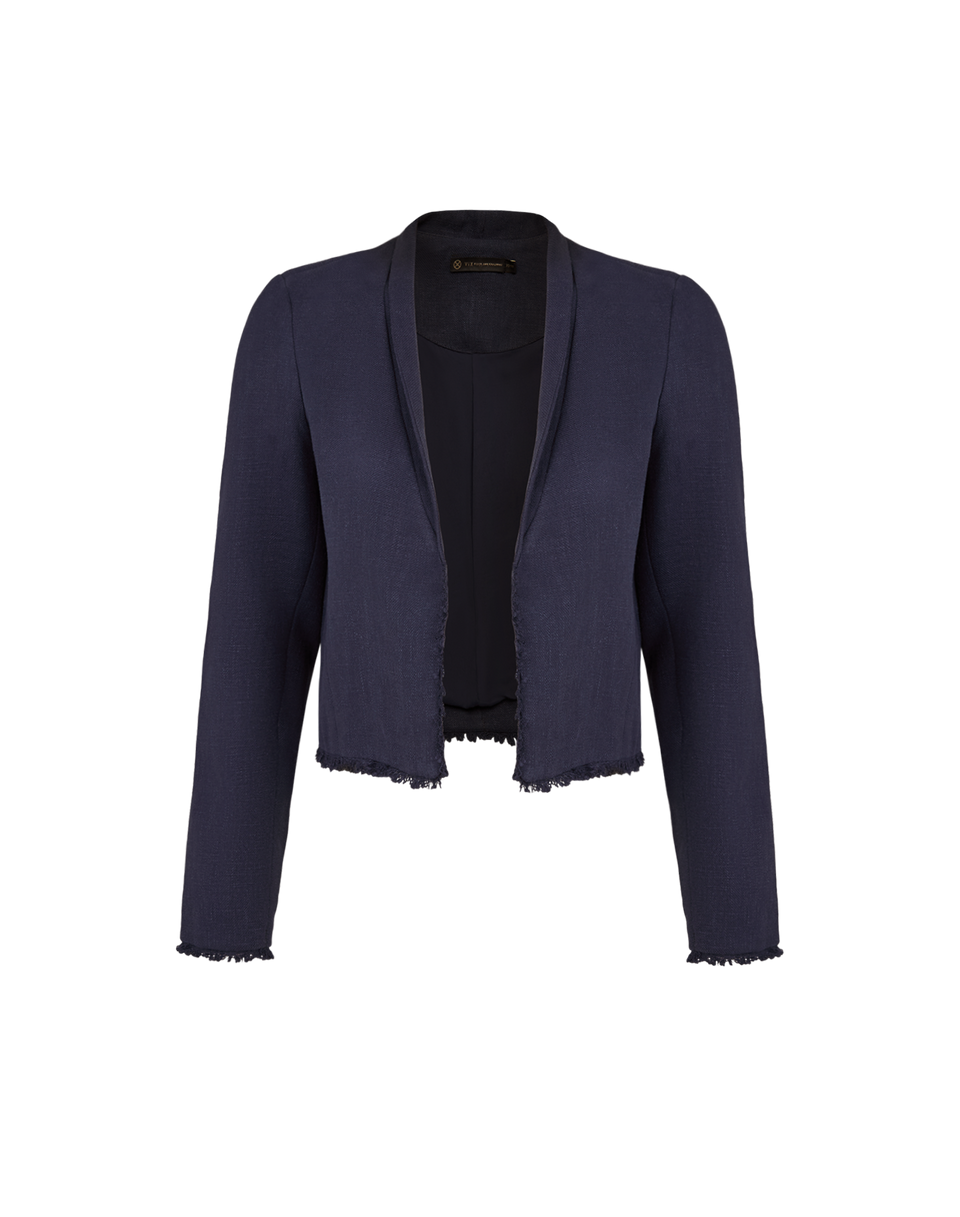 Beatrice Short Jacket - Sailboat XS