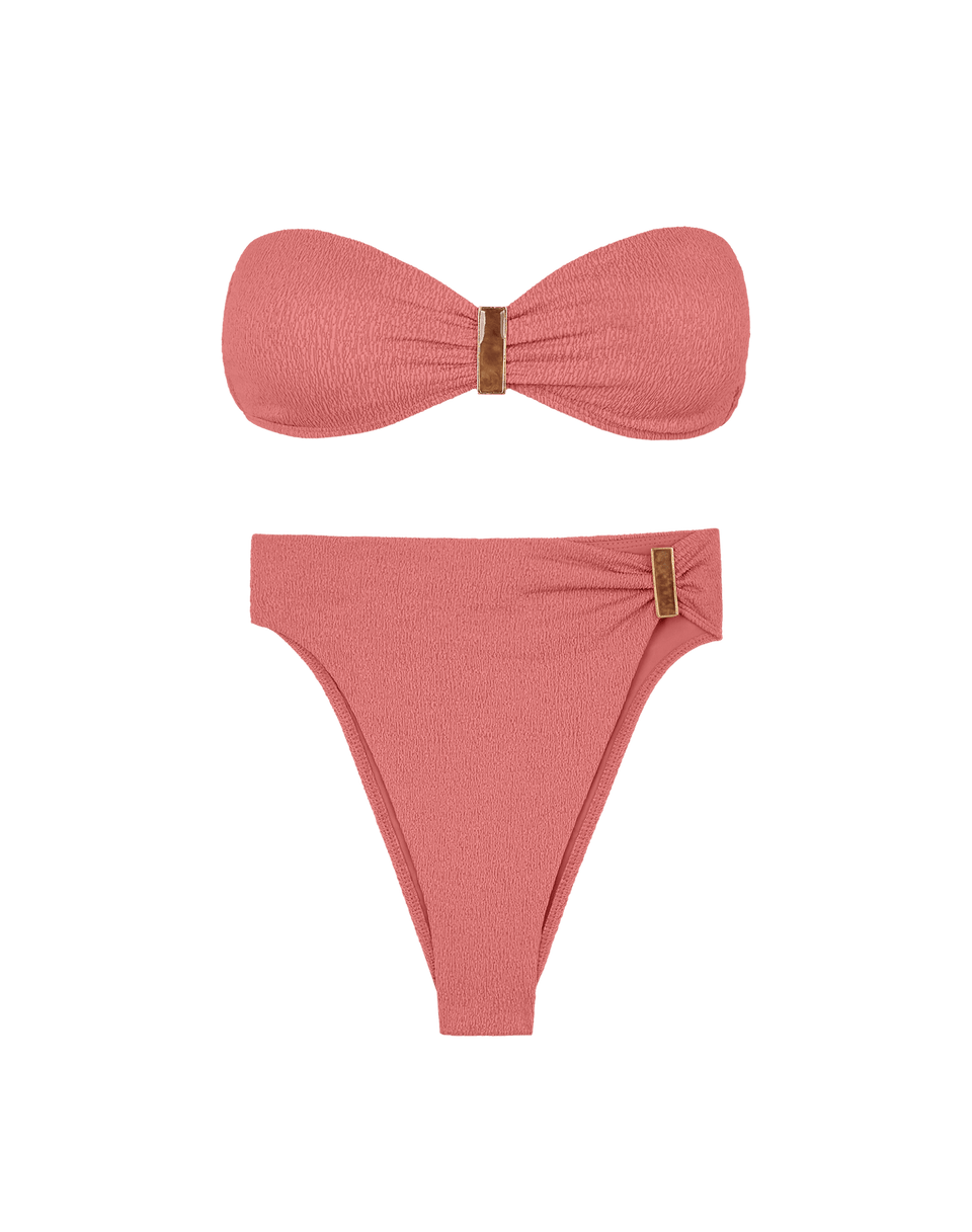 Firenze Blake Gigi Hot Pant Bottom - Sweet Heart Brazilian / XS