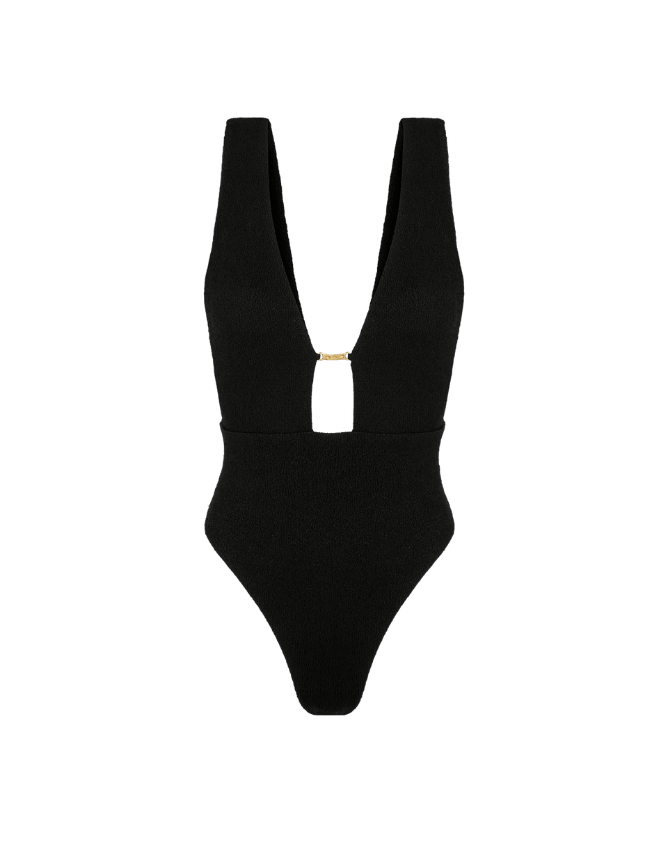 Firenze Elisa Candice One Piece - Black Brazilian / XS
