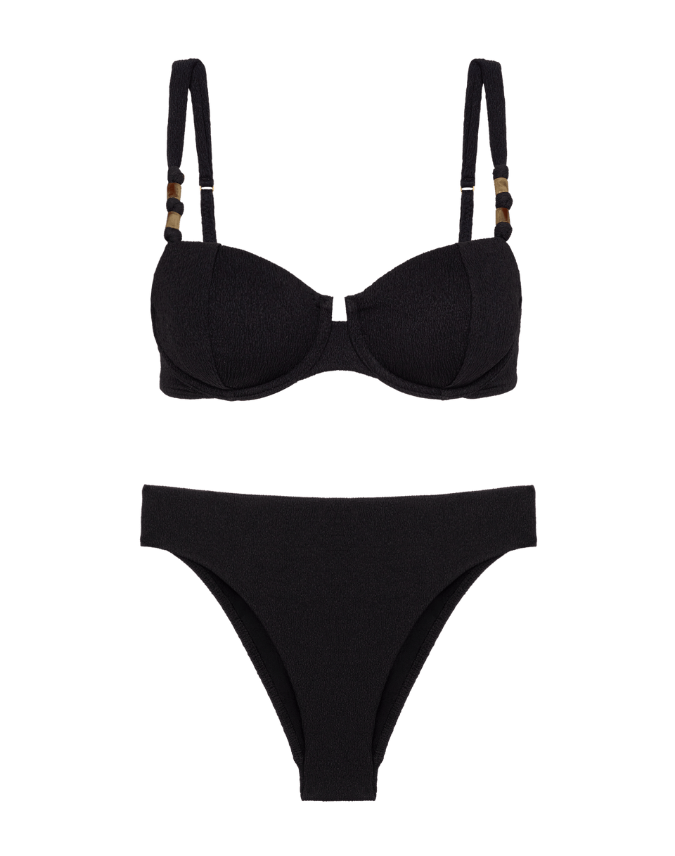 Firenze Milos Nissi Top - Black XS