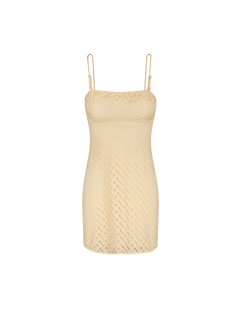 Eyelet Venice Short Dress - Glitz XS